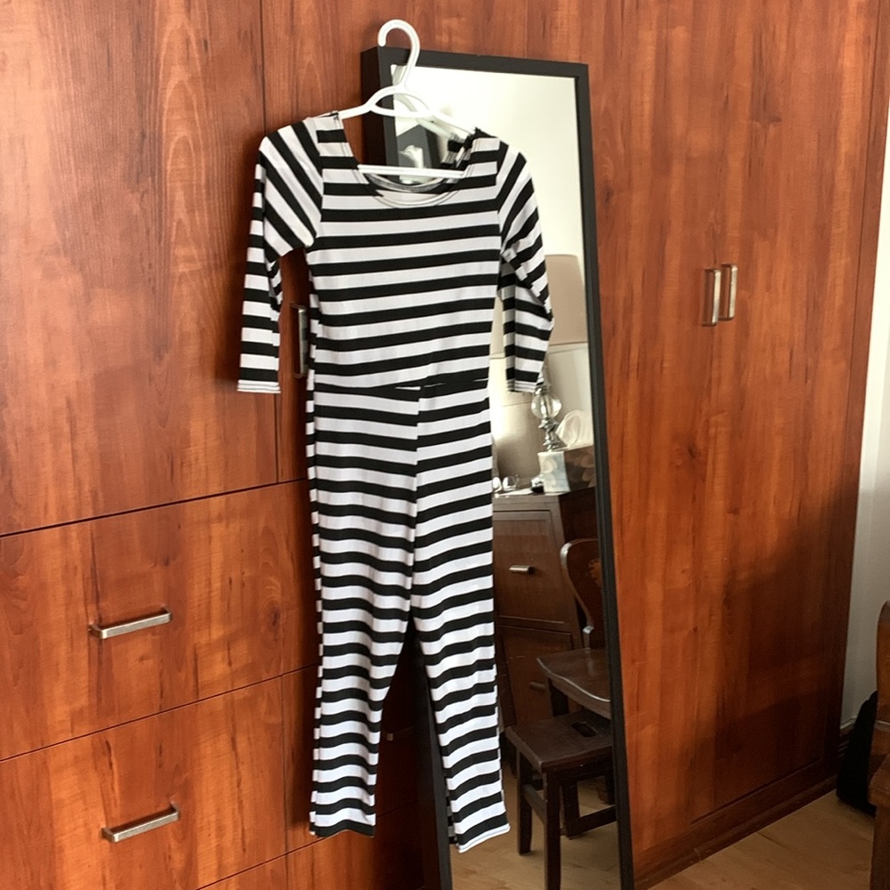 Striped Prison Costume Halloween